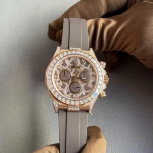 Giraffe Rose Gold Diamond Dial Off-catalogue Dimaond Bezel
