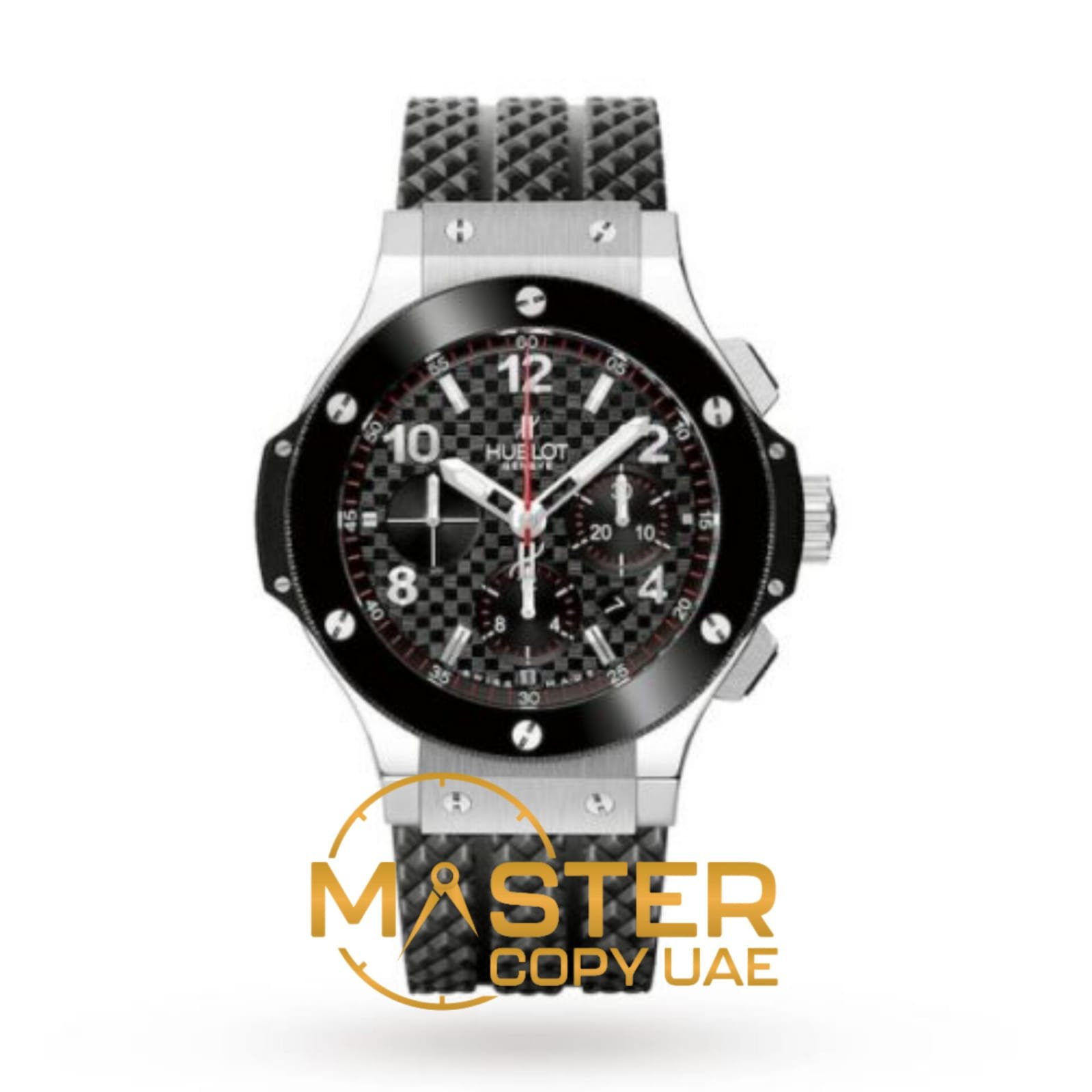 Replica Hublot Big Bang Men Automatic Black Rubber Watch 301.SB.131.RX