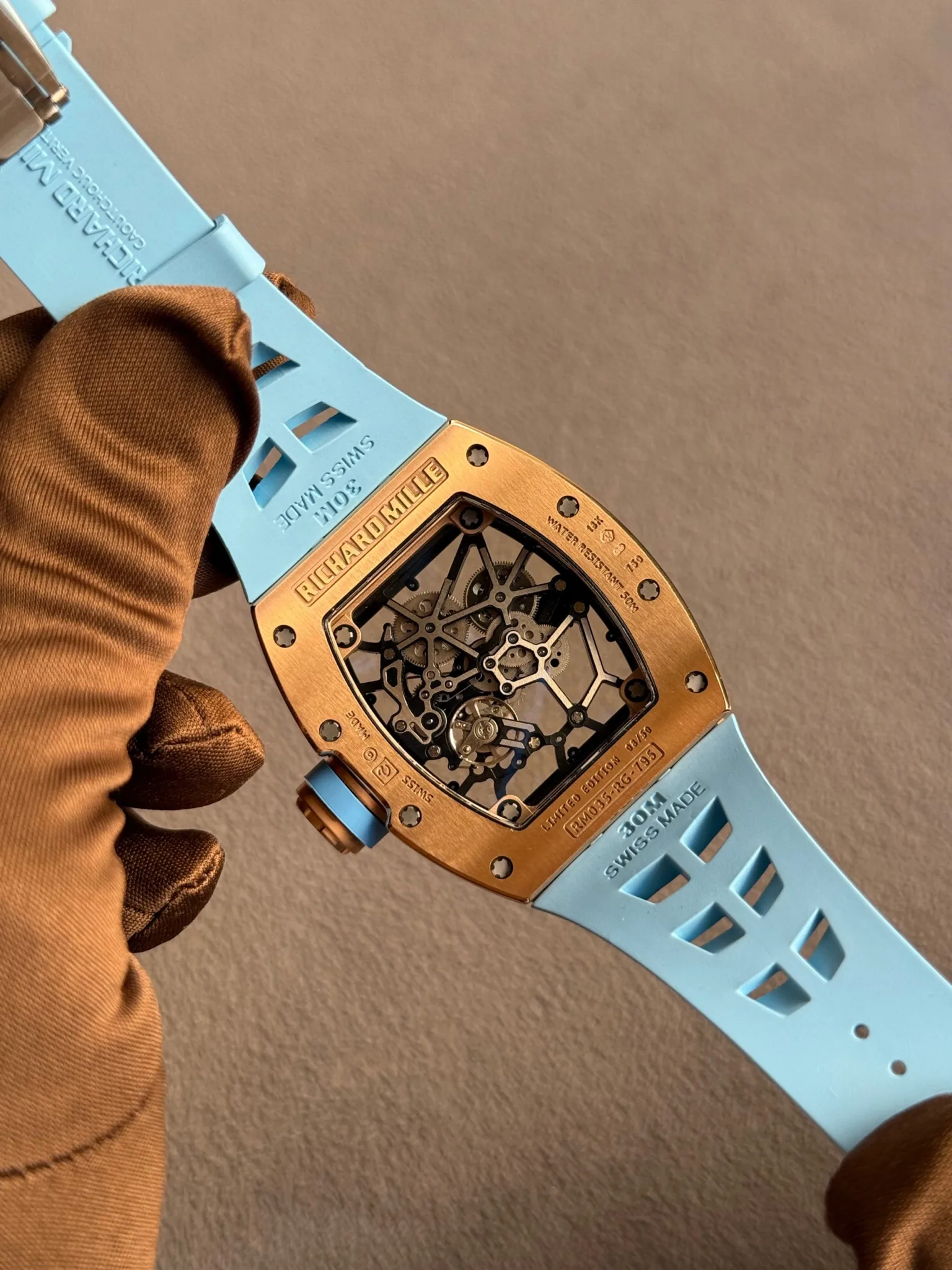 Richard Mille RM 035 Americas 2 Rose Gold Toro Skelton Limited Edition Of 50