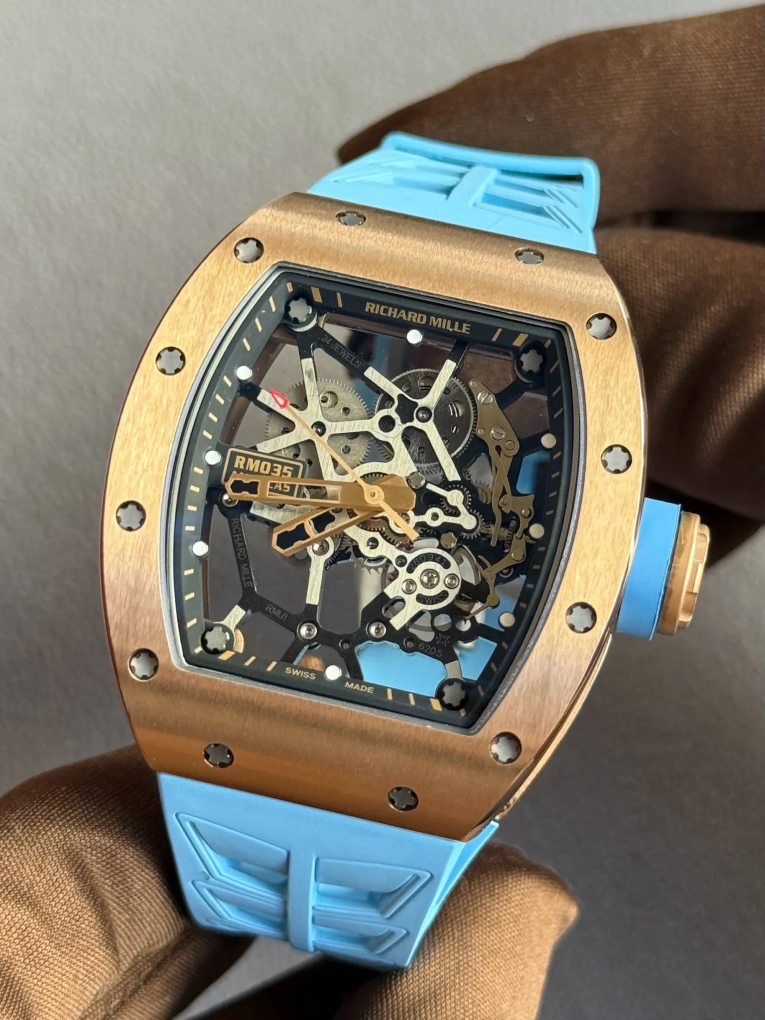 Richard Mille RM 035 Americas 2 Rose Gold Toro Skelton Limited Edition Of 50