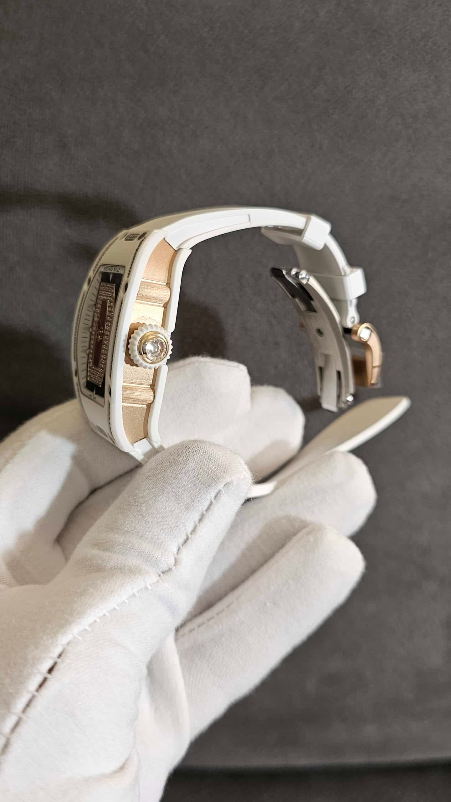 Richard Mille RM 07-01White Ceramic Diamond Jasper