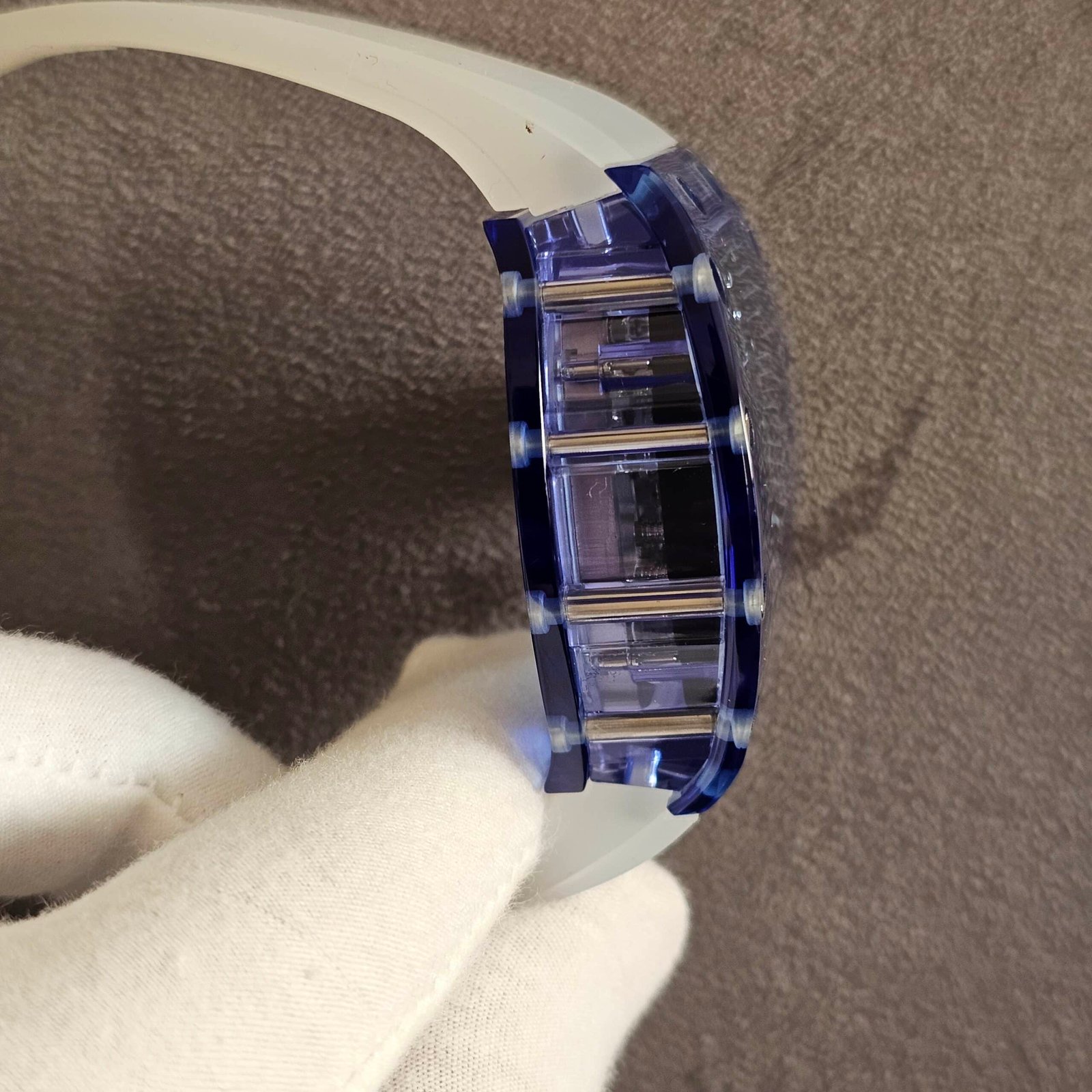 Richard Mille RM 52-04 Blue Sapphire Skull Tourbillon