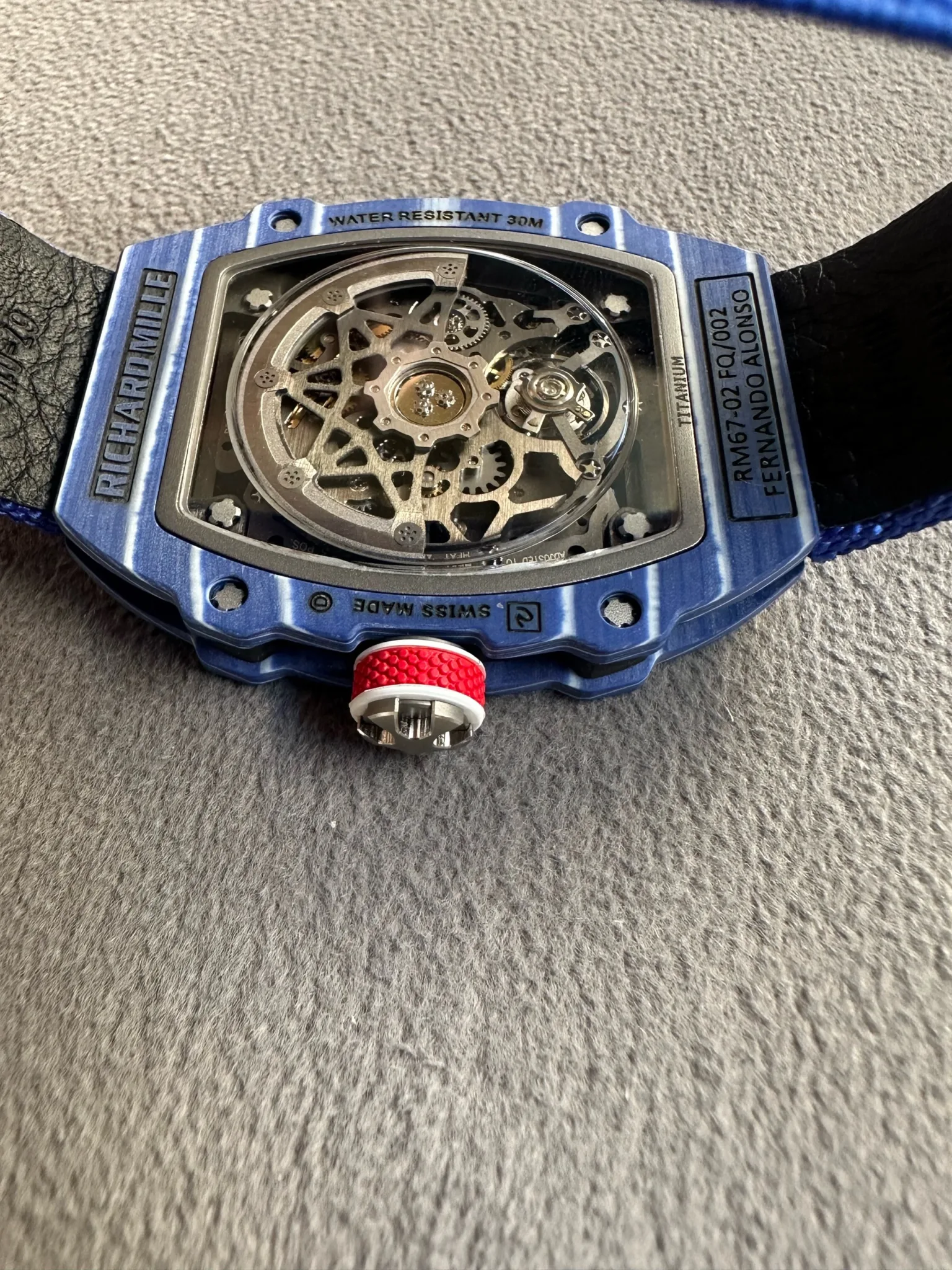 Richard Mille RM 67-02 Fernando Alonso Watch