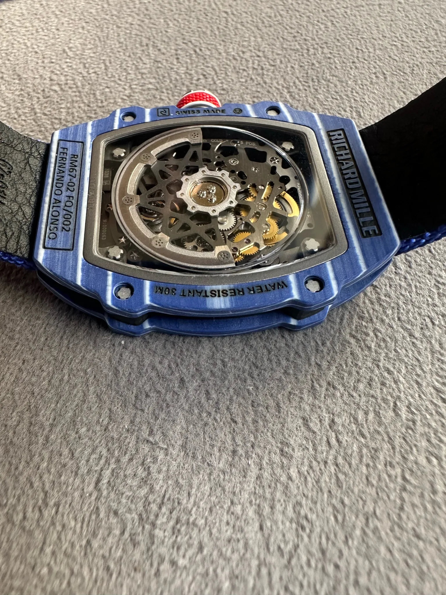 Richard Mille RM 67-02 Fernando Alonso Watch