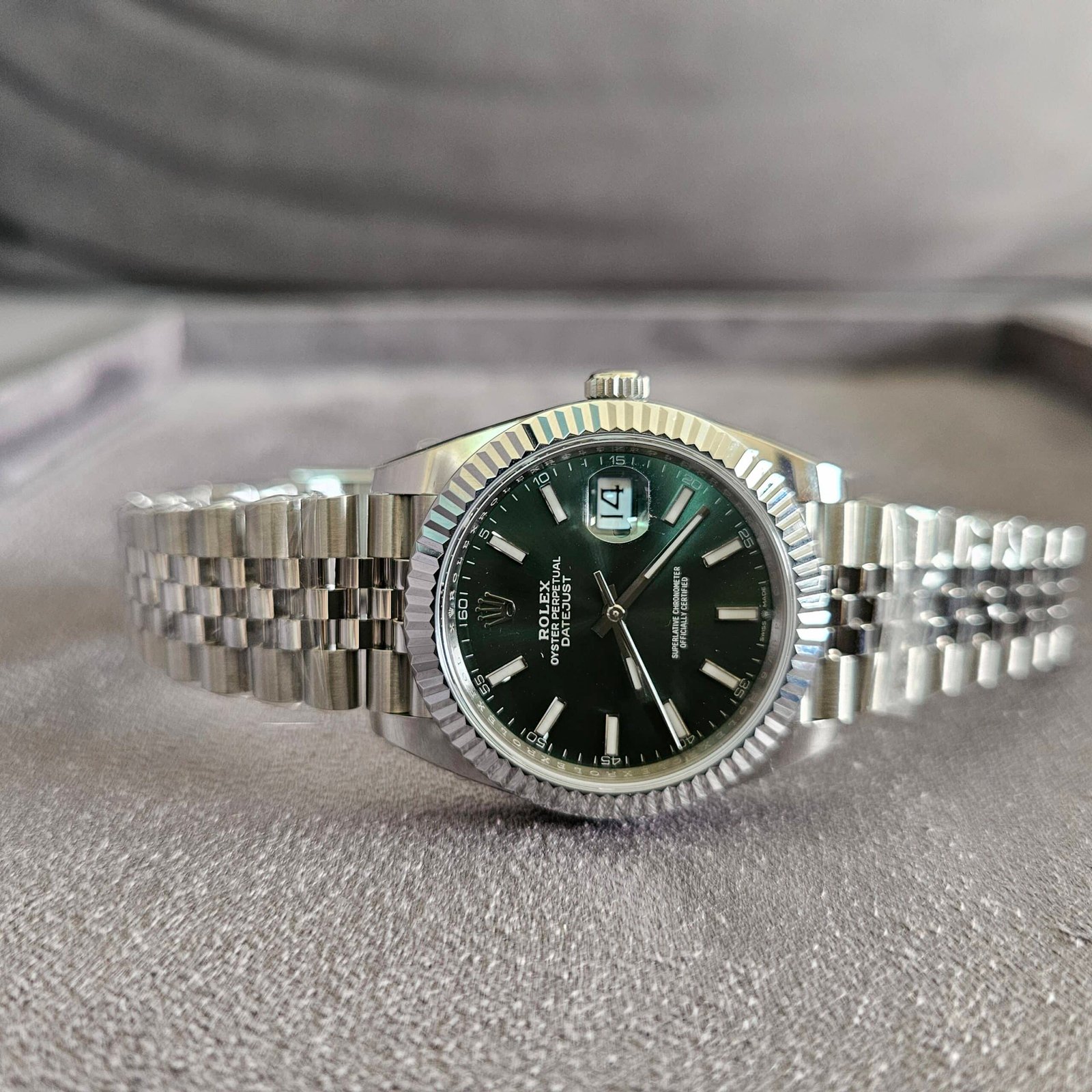 Rolex Datejust 41 2 Mint Green