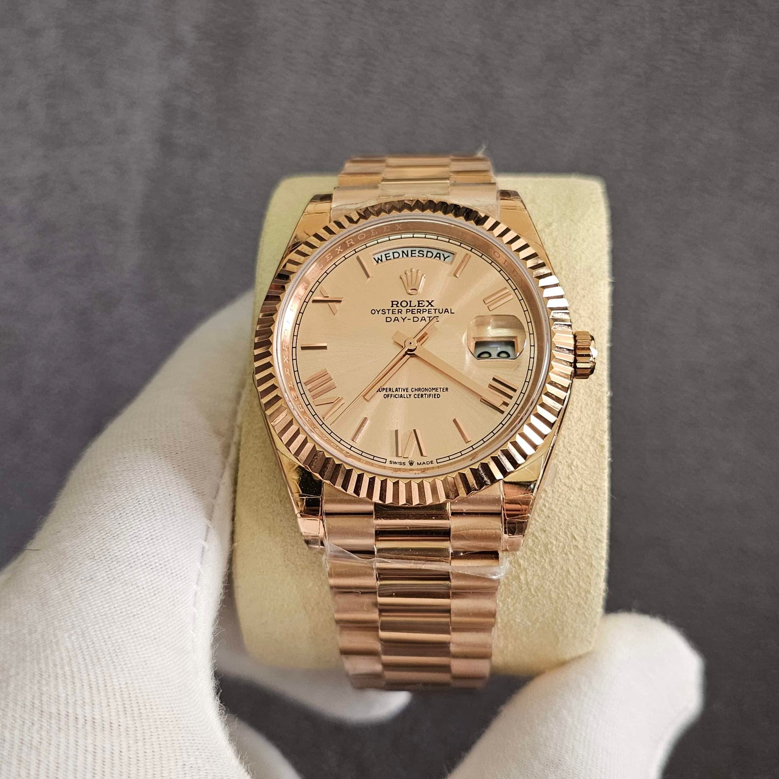 Rolex Day-Date 40 Rose Gold