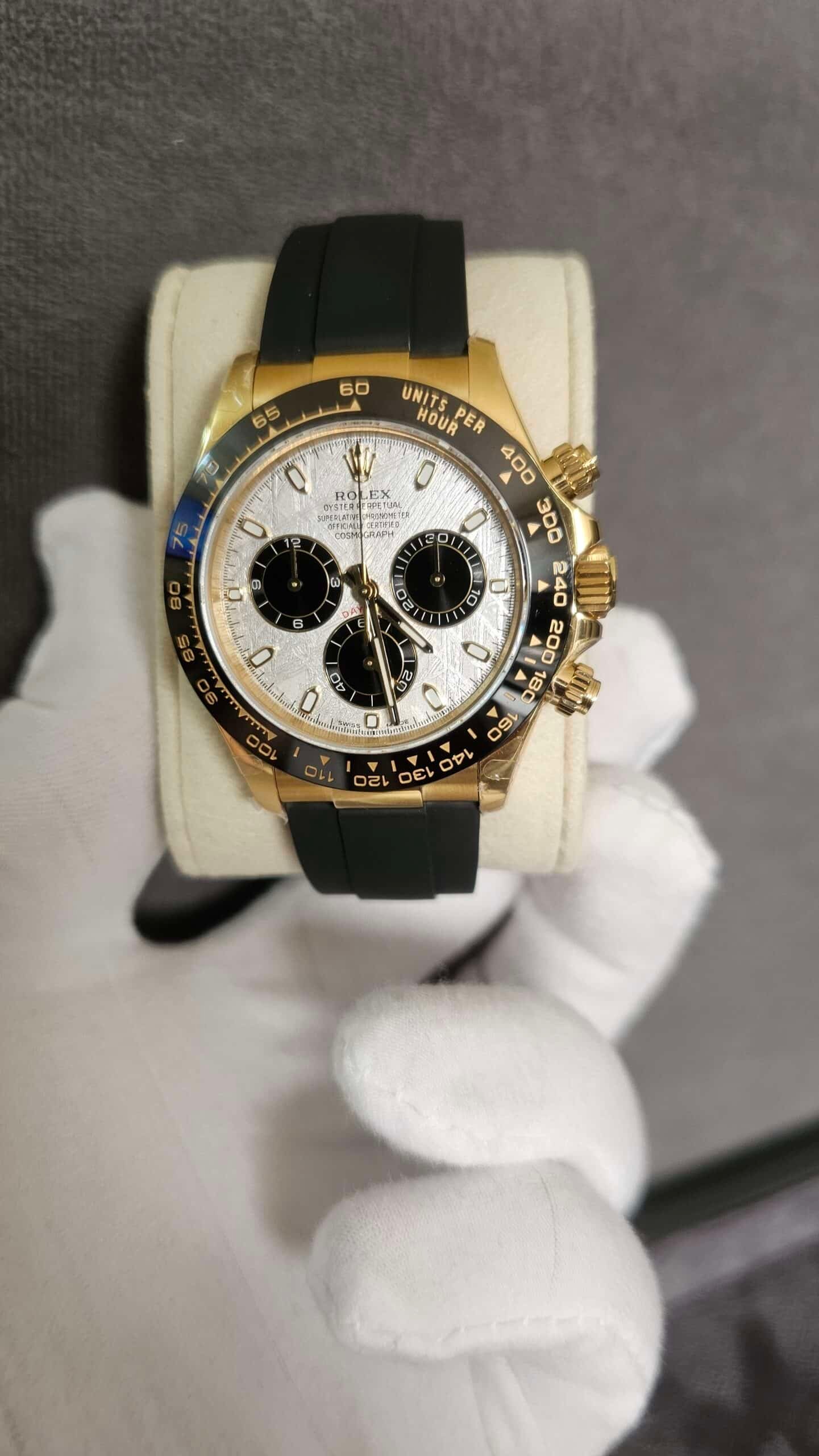 Rolex Daytona Meteorite Yellow Gold