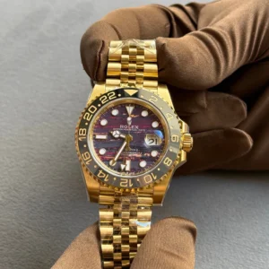 Rolex GMT-Master 2 Rose Gold Iron Dial Oyster