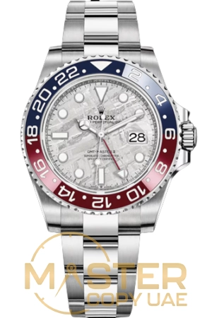 Rolex GMT Master II Automatic Black Dial White Gold