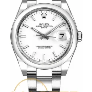 ROLEX Rolex Oyster Perpetual & Date 115200 White